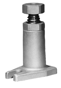 Atlas-Schraubböcke mit Gegenmutter Atlas-Schraubböcke mit Gegenmutter