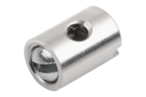 Screw nipples locked with grub screw Screw nipples locked with grub screw