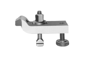 Spanneisen verstellbar gekröpft mit Schrauben Spanneisen verstellbar gekröpft mit Schrauben