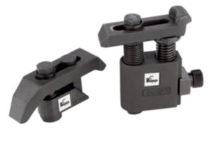 Spanneisen gekröpft mit Verstelleinheit Spanneisen gekröpft mit Verstelleinheit