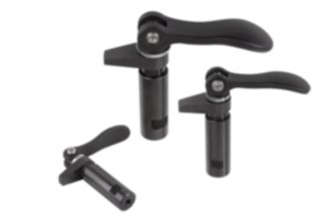 Spannhaken mit Bund und Exzenterhebel Spannhaken mit Bund und Exzenterhebel