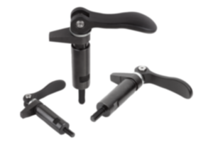 Spannhaken mit Bund und Exzenterhebel Spannhaken mit Bund und Exzenterhebel