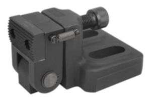 Side clamps, ductile iron, with elongated holes and steel jaws  Side clamps, ductile iron, with elongated holes and steel jaws