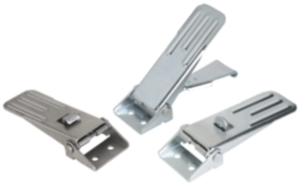 Spannverschlüsse Stahl oder Edelstahl mit Blechbügel bis 4000N, einstellbar, Anschraubbohrungen sichtbar, lange Ausführung Spannverschlüsse Stahl oder Edelstahl mit Blechbügel bis 4000N, einstellbar, Anschraubbohrungen sichtbar, lange Ausführung