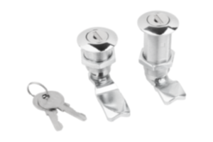 Drehriegel Zink, abschließbar, lange Ausführung Drehriegel Zink, abschließbar, lange Ausführung