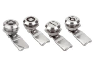 Drehriegel Edelstahl 1.4305, mit Gehäusedurchmesser 28 mm Drehriegel Edelstahl 1.4305, mit Gehäusedurchmesser 28 mm