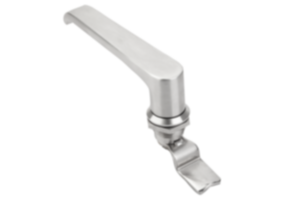 Drehriegel Edelstahl mit L-Griff 1.4301, Gehäusedurchmesser 28 mm Drehriegel Edelstahl mit L-Griff 1.4301, Gehäusedurchmesser 28 mm