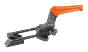Bügelspanner horizontal schwere Ausführung mit Gegenhalter Bügelspanner horizontal schwere Ausführung mit Gegenhalter
