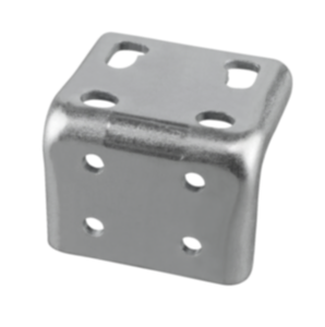 Befestigungswinkel Stahl, verzinkt und passiviert Befestigungswinkel Stahl, verzinkt und passiviert