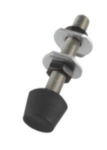 Andruckspindeln mit aufvulkanisiertem Neoprendruckstück Andruckspindeln mit aufvulkanisiertem Neoprendruckstück