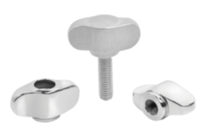 Flügelgriffe "Miniwing" Edelstahl Flügelgriffe "Miniwing" Edelstahl