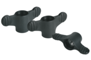 Flügelgriffe mit durchgehendem Innengewinde - inch Flügelgriffe mit durchgehendem Innengewinde - inch