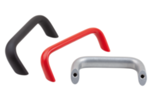 Bügelgriffe Aluminium, oval schrägstehend Bügelgriffe Aluminium, oval schrägstehend