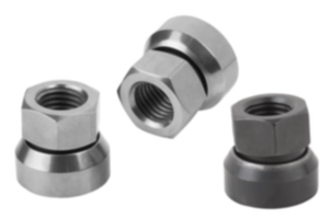 Sechskantmuttern mit Kugelpfanne Sechskantmuttern mit Kugelpfanne