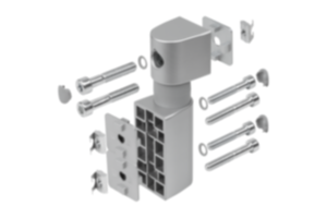 Friktionsgelenke, einfach, 45/90 Typ B Friktionsgelenke, einfach, 45/90 Typ B