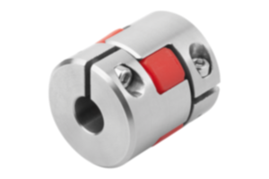 Elastomer-Klauenkupplungen mit Klemmnaben, Edelstahl Elastomer-Klauenkupplungen mit Klemmnaben, Edelstahl