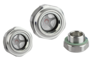 Ölschaugläser Aluminium mit Naturglasscheibe Ölschaugläser Aluminium mit Naturglasscheibe