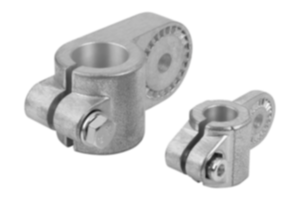 Rohrverbinder Gelenkstück Aluminium, mit Innenverzahnung Rohrverbinder Gelenkstück Aluminium, mit Innenverzahnung