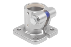 Rohrverbinder Fuß Edelstahl für Lineareinheit Rohrverbinder Fuß Edelstahl für Lineareinheit
