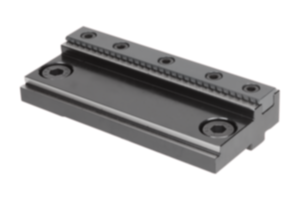 Aufsatz-Stufenbacke mit Gripp-Leiste für NC-Spanner Aufsatz-Stufenbacke mit Gripp-Leiste für NC-Spanner
