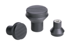 Pilzknöpfe antibakteriell mit Innengewinde Stahlteile Edelstahl Pilzknöpfe antibakteriell mit Innengewinde Stahlteile Edelstahl