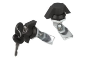 Drehriegel mit Knebelbetätigung Drehriegel mit Knebelbetätigung