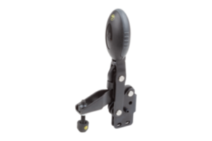 Schnellspanner antistatisch vertikal mit senkrechtem Fuß und verstellbarer Andruckspindel Schnellspanner antistatisch vertikal mit senkrechtem Fuß und verstellbarer Andruckspindel