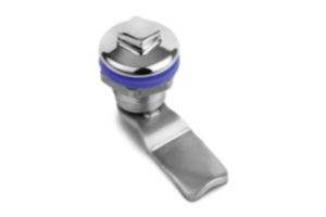 Drehriegel Edelstahl im Hygienic DESIGN, mit Vierkant-Betätigung Drehriegel Edelstahl im Hygienic DESIGN, mit Vierkant-Betätigung