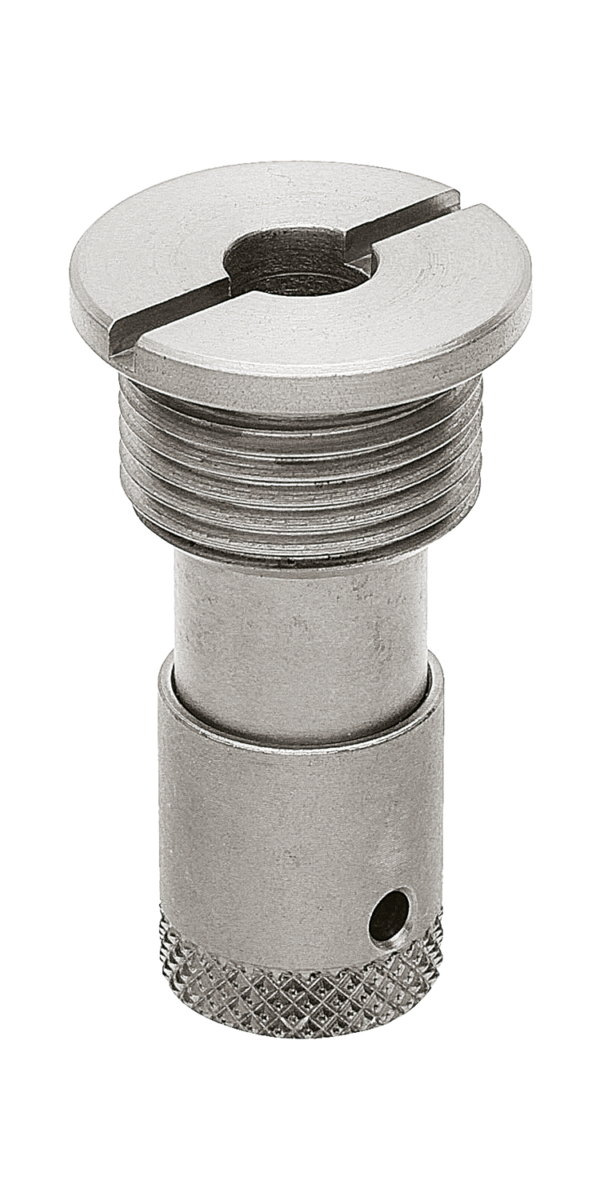 Kugelsperrbolzen mit Edelstahl-Pilzgriff, verstellbar | KIPP Kugelsperrbolzen mit Edelstahl-Pilzgriff, verstellbar | KIPP